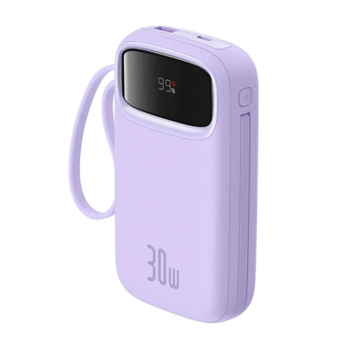Kup Powerbank Baseus QPow 2 20000mAh 30W 2xUSB-C (fioletowy) - BSU8880 - {ean13} - Sklep Home Screen