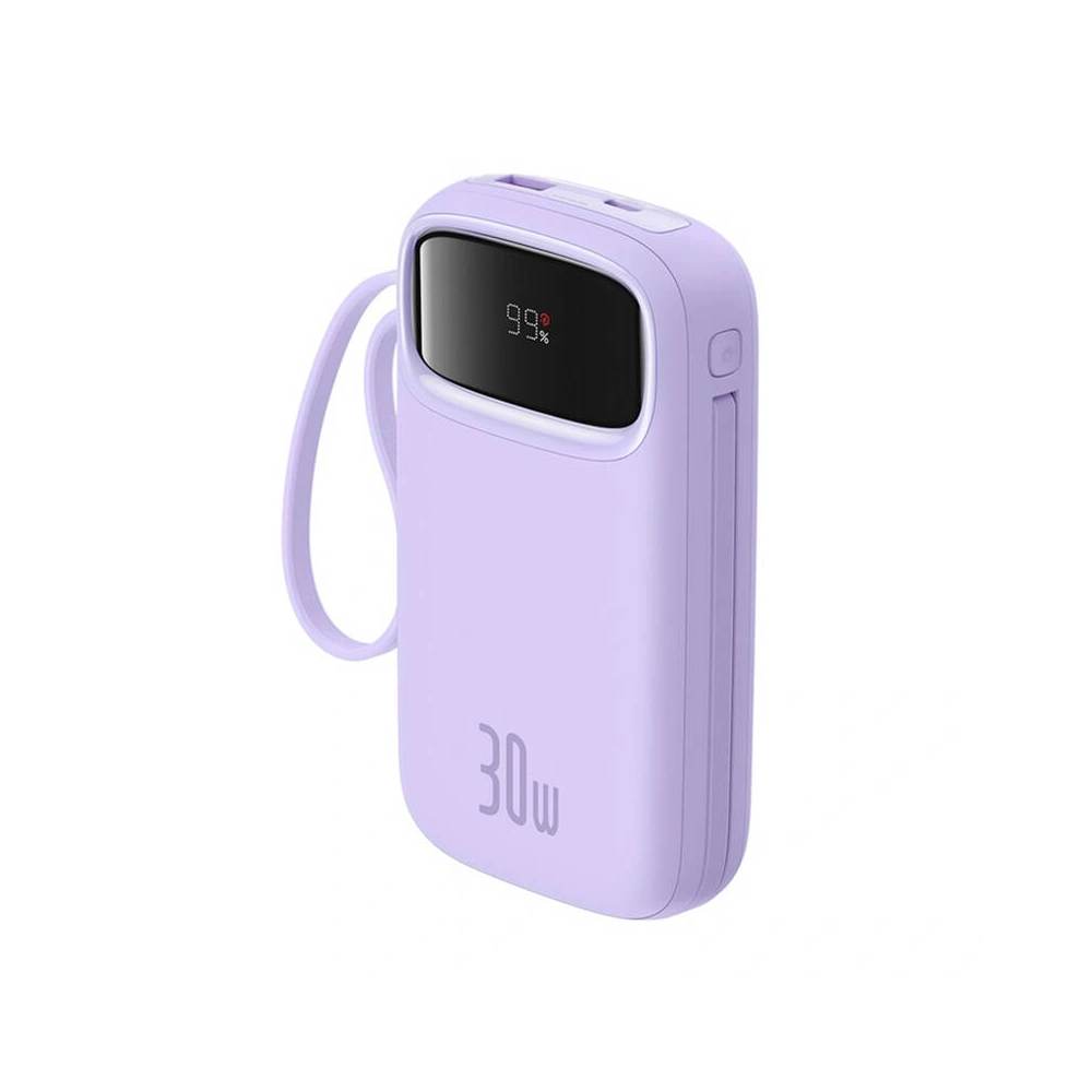 Powerbank Baseus QPow 2 20000mAh 30W 2xUSB-C (fioletowy)