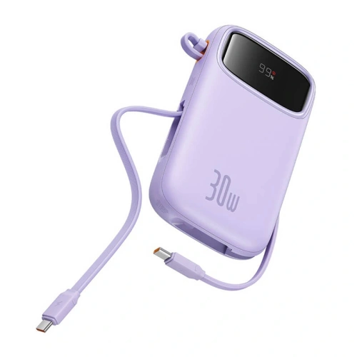 Kup Powerbank Baseus QPow 2 20000mAh 30W 2xUSB-C (fioletowy) - BSU8880 - {ean13} - Sklep Home Screen