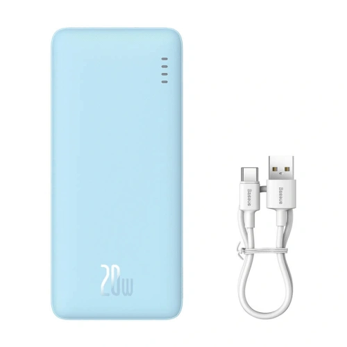 Kup Powerbank Baseus Airpow 10000mAh 20W (niebieski) - BSU8881 - {ean13} - Sklep Home Screen