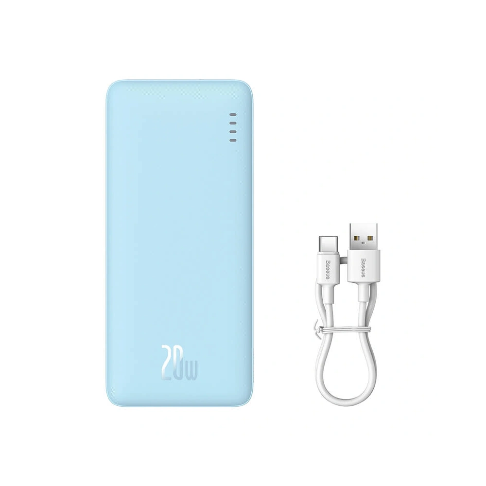 Powerbank Baseus Airpow 10000mAh 20W (niebieski)