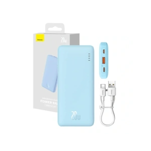 Buy Baseus Airpow 10000mAh 20W powerbank (blue) - BSU8881 - {ean13} - Home Screen Store Europe