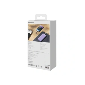 Buy Baseus Airpow 10000mAh 20W powerbank (purple) - BSU8882 - {ean13} - Home Screen Store Europe