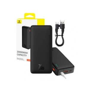 Buy Baseus Airpow 20000mAh 20W powerbank (black) - BSU8883 - {ean13} - Home Screen Store Europe