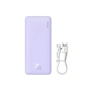 Buy Baseus Airpow 20000mAh 20W powerbank (purple) - BSU8885 - {ean13} - Home Screen Store Europe