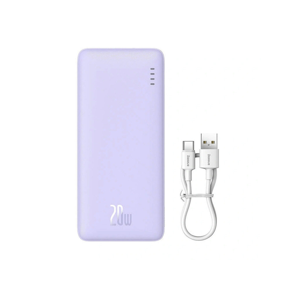 Powerbank Baseus Airpow 20000mAh 20W (fioletowy)