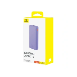 Buy Baseus Airpow 20000mAh 20W powerbank (purple) - BSU8885 - {ean13} - Home Screen Store Europe