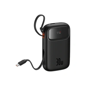 Buy Baseus QPow 2 10000mAh 30W 2xUSB-C powerbank (black) - BSU8886 - {ean13} - Home Screen Store Europe