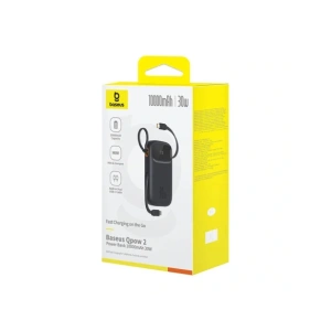 Buy Baseus QPow 2 10000mAh 30W 2xUSB-C powerbank (black) - BSU8886 - {ean13} - Home Screen Store Europe