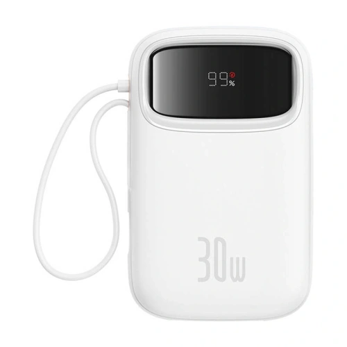 Kup Powerbank Baseus QPow 2 10000mAh 30W 2xUSB-C (bílý) - BSU8887 - {ean13} - Sklep Home Screen