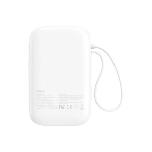 Buy Baseus QPow 2 10000mAh 30W 2xUSB-C powerbank (white) - BSU8887 - {ean13} - Home Screen Store Europe