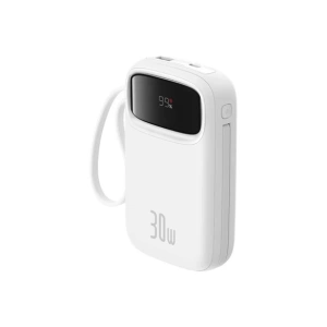 Buy Baseus QPow 2 10000mAh 30W 2xUSB-C powerbank (white) - BSU8887 - {ean13} - Home Screen Store Europe