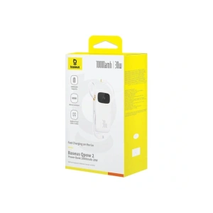 Buy Baseus QPow 2 10000mAh 30W 2xUSB-C powerbank (white) - BSU8887 - {ean13} - Home Screen Store Europe