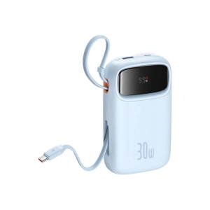 Buy Baseus QPow 2 10000mAh 30W 2xUSB-C powerbank (blue) - BSU8888 - {ean13} - Home Screen Store Europe