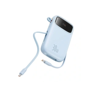Buy Baseus QPow 2 10000mAh 30W 2xUSB-C powerbank (blue) - BSU8888 - {ean13} - Home Screen Store Europe