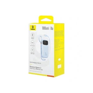 Buy Baseus QPow 2 10000mAh 30W 2xUSB-C powerbank (blue) - BSU8888 - {ean13} - Home Screen Store Europe