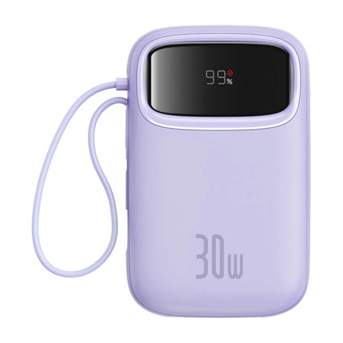 Kup Powerbank Baseus QPow 2 10000mAh 30W 2xUSB-C (fialový) - BSU8889 - {ean13} - Sklep Home Screen