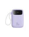 Powerbank Baseus QPow 2 10000mAh 30W 2xUSB-C (fialový)