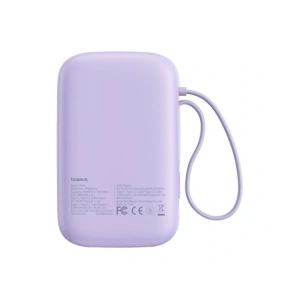Buy Baseus QPow 2 10000mAh 30W 2xUSB-C powerbank (purple) - BSU8889 - {ean13} - Home Screen Store Europe