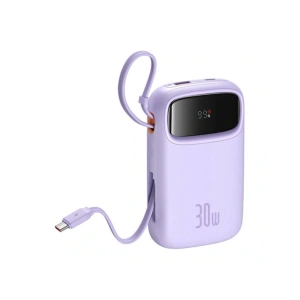 Buy Baseus QPow 2 10000mAh 30W 2xUSB-C powerbank (purple) - BSU8889 - {ean13} - Home Screen Store Europe
