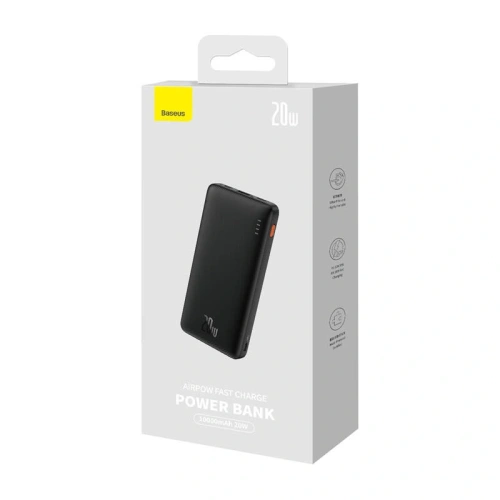 Kup Powerbank Baseus Airpow 10000mAh 20W (černý) - BSU8890 - {ean13} - Sklep Home Screen