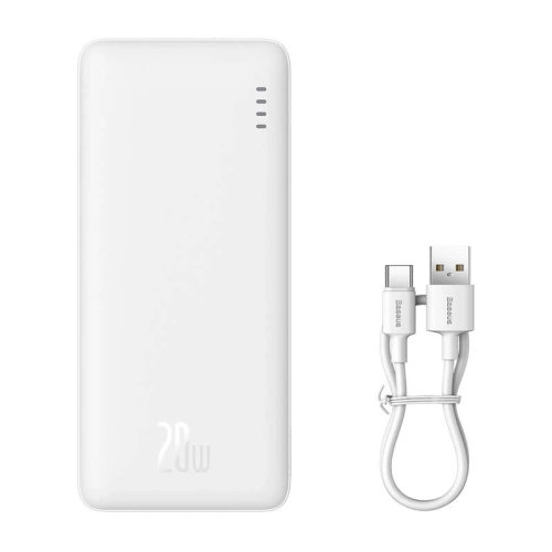 Kup Powerbank Baseus Airpow 10000mAh 20W (biały) - BSU8891 - {ean13} - Sklep Home Screen