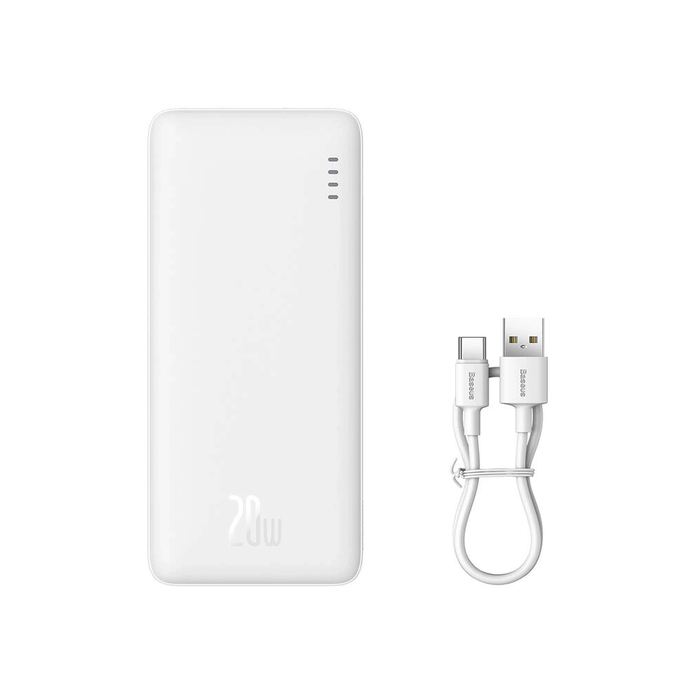 Powerbank Baseus Airpow 10000mAh 20W (biały)