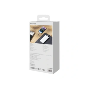Buy Baseus Airpow 10000mAh 20W powerbank (white) - BSU8891 - {ean13} - Home Screen Store Europe