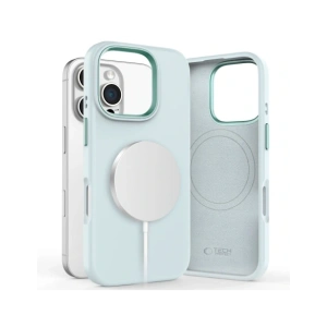 Buy Tech-Protect Silicone Pure MagSafe Apple iPhone 16 Pro Max Sky Blue - THP3558 - {ean13} - Home Screen Store Europe