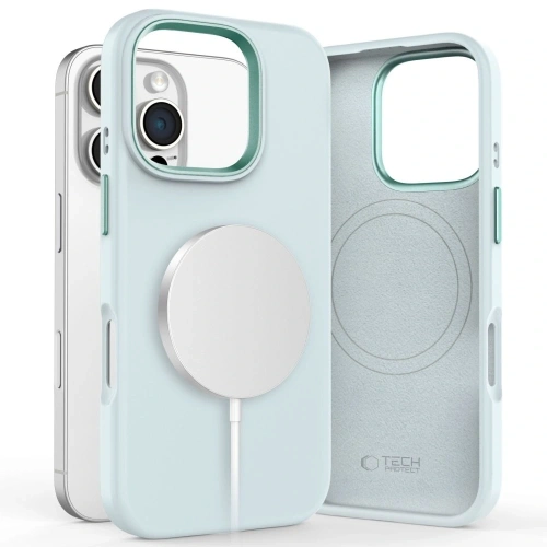 Kup Tech-Protect Silikon Pure MagSafe Apple iPhone 16 Pro Max Himmelblau - THP3558 - {ean13} - Sklep Home Screen