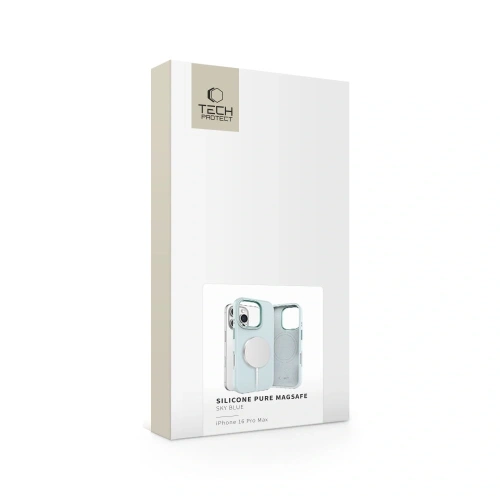 Kup Tech-Protect Silikon Pure MagSafe Apple iPhone 16 Pro Max Himmelblau - THP3558 - {ean13} - Sklep Home Screen