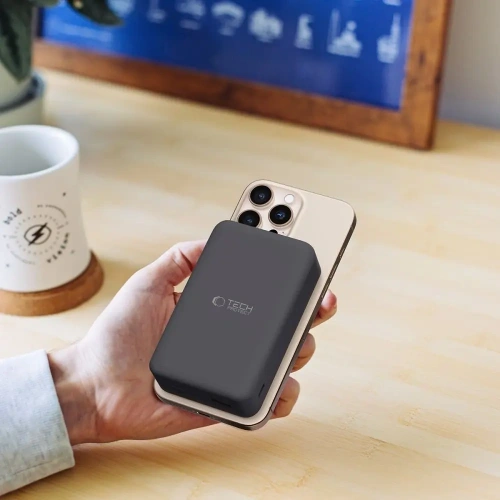 Kup Tech-Protect PB12 LifeMag Powerbank 15W MagSafe 20000mah Fekete - THP3562 - {ean13} - Sklep Home Screen