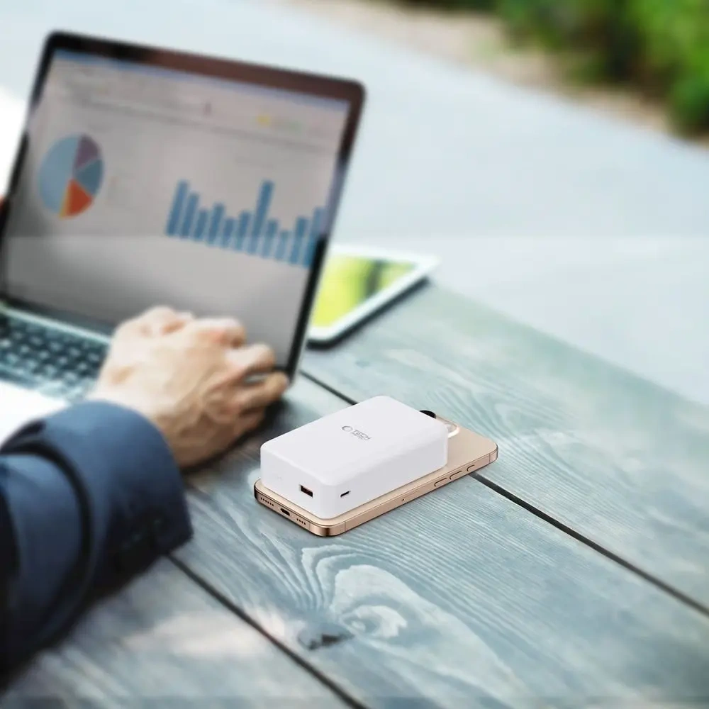 Powerbank Tech-Protect PB12 LifeMag 15W MagSafe 20000mah White