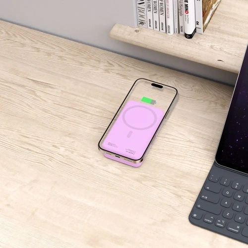 Kup Powerbank Tech-Protect PB12 LifeMag 15W MagSafe 20000mah Lilac - THP3564 - {ean13} - Sklep Home Screen