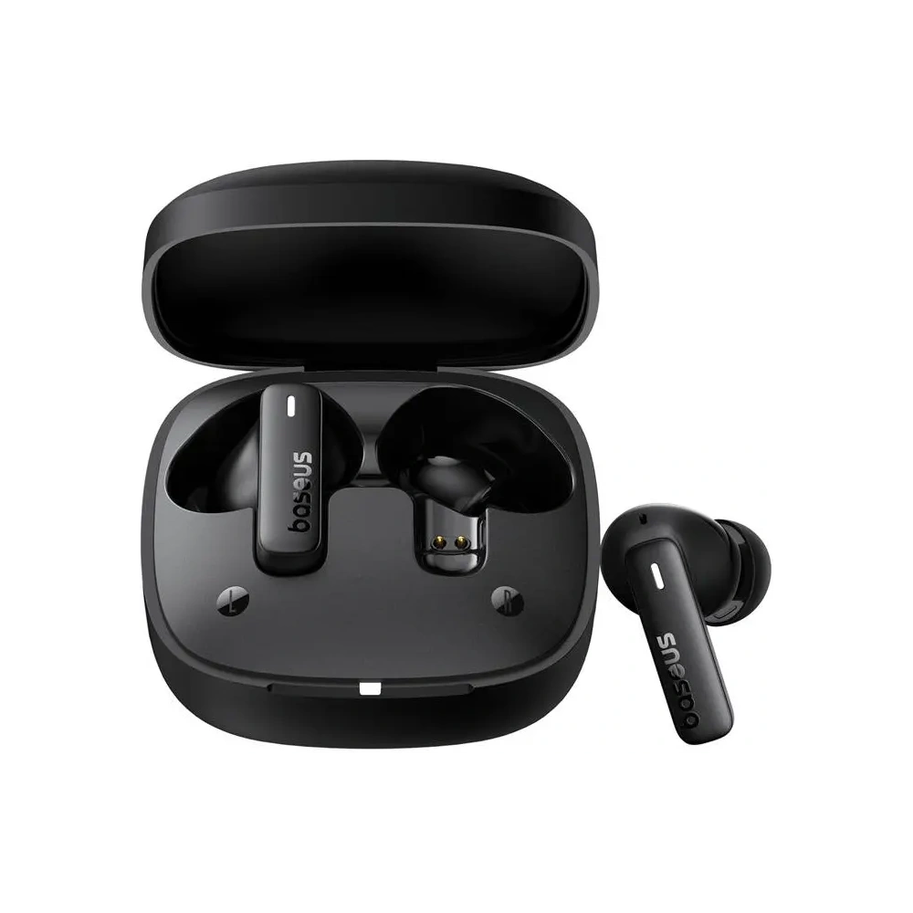 Bezprzewodowe słuchawki dokanałowe TWS Baseus Bowie E19 (czarny)
