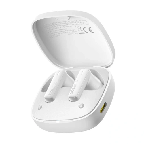 Buy TWS Baseus Bowie E19 wireless in-ear headphones (white) - BSU8893 - {ean13} - Home Screen Store Europe
