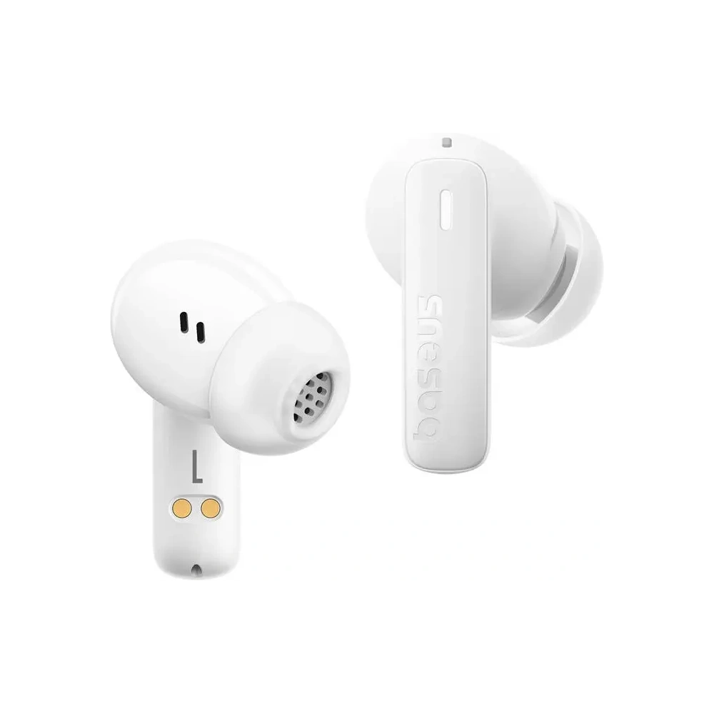 Bezprzewodowe słuchawki dokanałowe TWS Baseus Bowie E19 (biały)