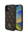 Kup Guess GUHCP16SPG4GPK Apple iPhone 16 hardcase Nou 4G Triangle negru - GUE4171 - {ean13} - Sklep Home Screen