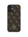 Buy Guess GUHCP16SPG4GPK Apple iPhone 16 hardcase New 4G Triangle black - GUE4171 - {ean13} - Home Screen Store Europe