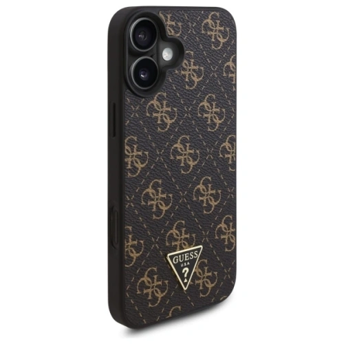 Kup Guess GUHCP16SPG4GPK Apple iPhone 16 hardcase Nou 4G Triangle negru - GUE4171 - {ean13} - Sklep Home Screen