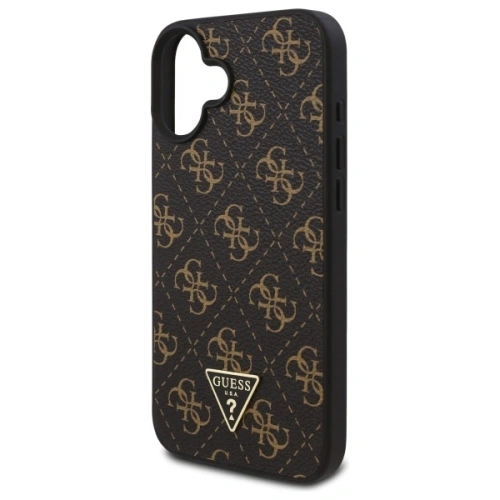 Kup Guess GUHCP16SPG4GPK Apple iPhone 16 hardcase Nou 4G Triangle negru - GUE4171 - {ean13} - Sklep Home Screen