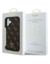 Buy Guess GUHCP16SPG4GPK Apple iPhone 16 hardcase New 4G Triangle black - GUE4171 - {ean13} - Home Screen Store Europe
