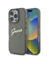 Guess GUHCP16XHCHGSPK Apple iPhone 16 Pro Max husă dură IML Heart neagră