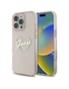 Etui Guess GUHCP16XHCHGSPP Apple iPhone 16 Pro Max hardcase IML Heart różowy/pink