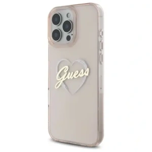 Kup Etui Guess GUHCP16XHCHGSPP Apple iPhone 16 Pro Max hardcase IML Heart różowy/pink - GUE4173 - {ean13} - Sklep Home Screen