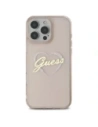 Buy Guess GUHCP16XHCHGSPP Apple iPhone 16 Pro Max hardcase IML Heart pink - GUE4173 - {ean13} - Home Screen Store Europe