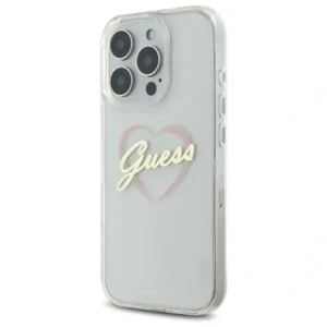 Kup Etui Guess GUHCP16XHCHGSPT Apple iPhone 16 Pro Max hardcase IML Heart przeźroczysty/transparent - GUE4174 - {ean13} - Sklep Home Screen