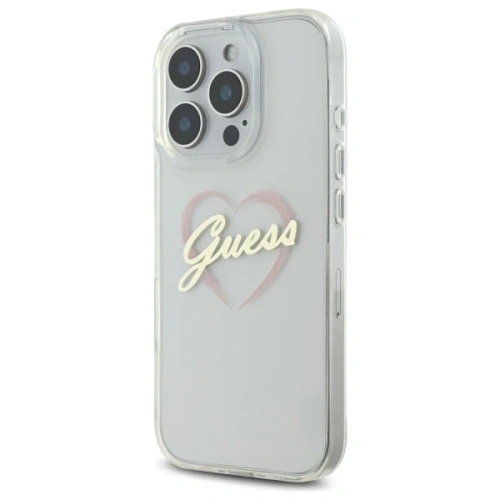 Kup Etui Guess GUHCP16XHCHGSPT Apple iPhone 16 Pro Max hardcase IML Heart průhledný/transparentní - GUE4174 - {ean13} - Sklep Home Screen