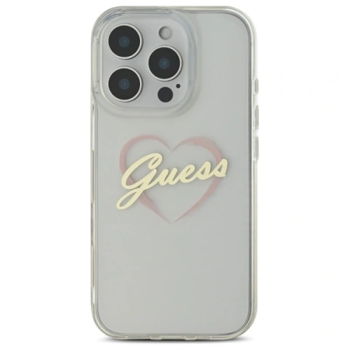 Kup Etui Guess GUHCP16XHCHGSPT Apple iPhone 16 Pro Max hardcase IML Heart průhledný/transparentní - GUE4174 - {ean13} - Sklep Home Screen