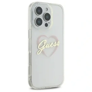 Kup Etui Guess GUHCP16XHCHGSPT Apple iPhone 16 Pro Max hardcase IML Heart průhledný/transparentní - GUE4174 - {ean13} - Sklep Home Screen